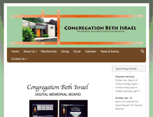 Tablet Screenshot of bethisraelnassau.org